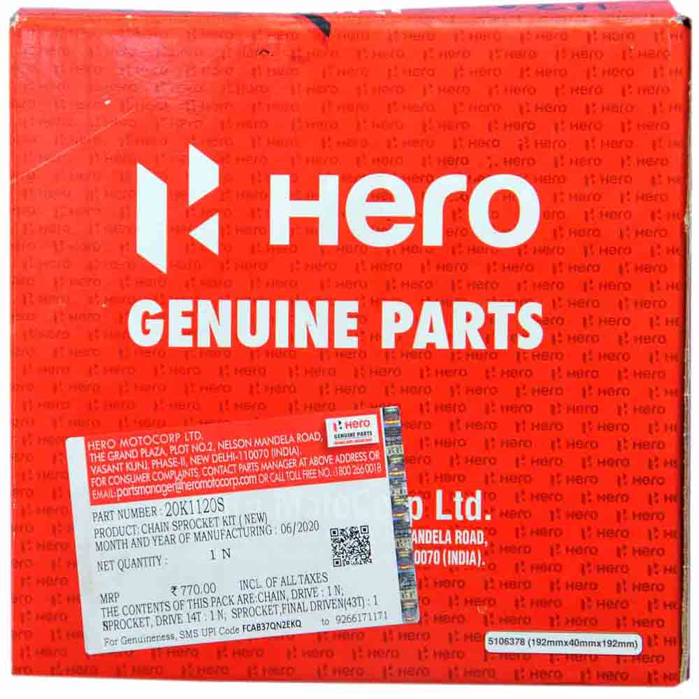 Chain Sprocket Hero Thiriller